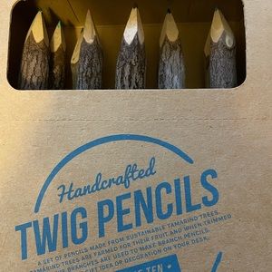 Handcrafted Twig Pencils